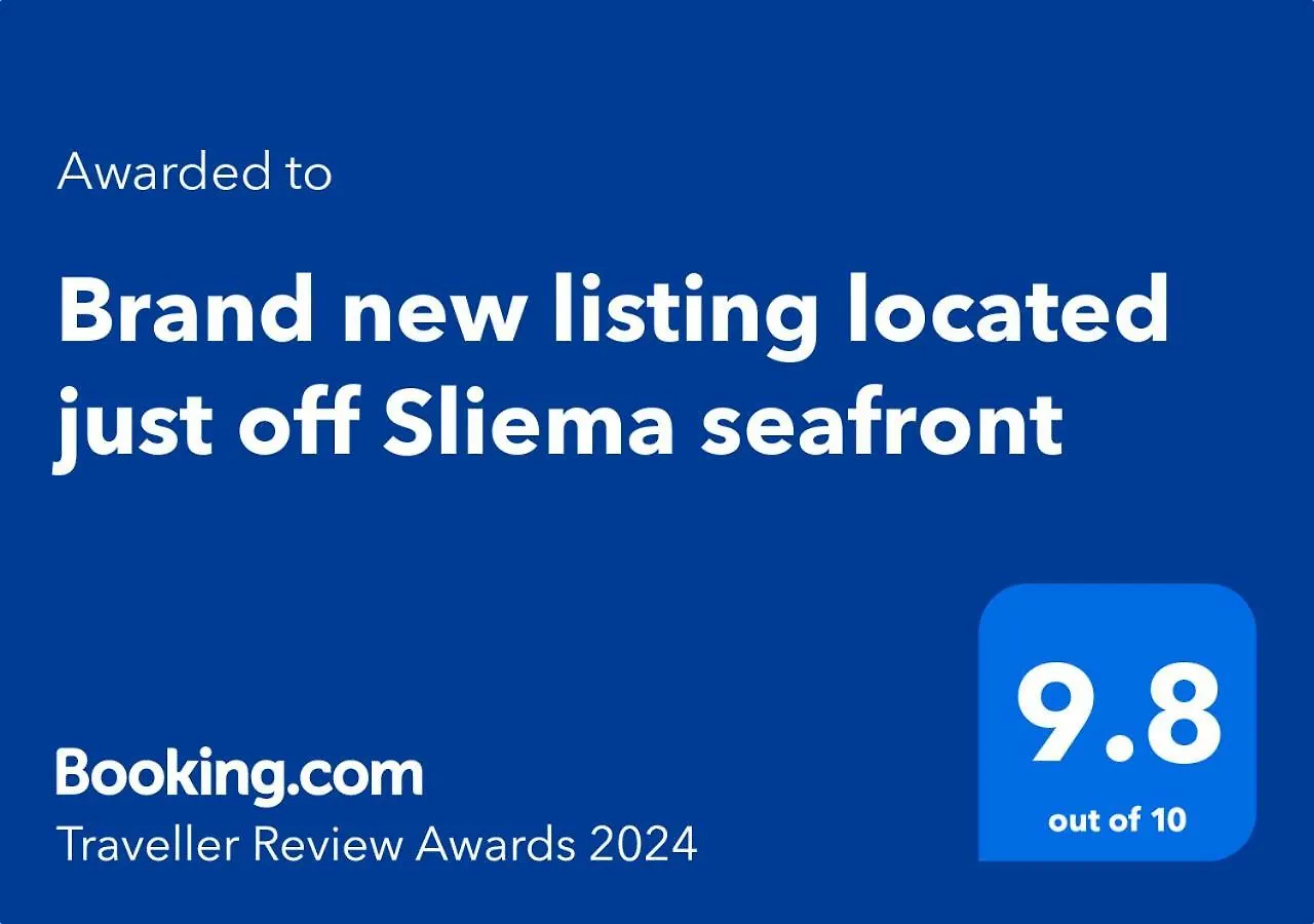 Brand New Listing Located Just Off Sliema Seafront Apartment